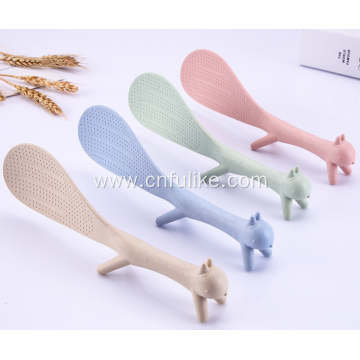 Standing Spoon Non-stick Plastic Rice Spoon